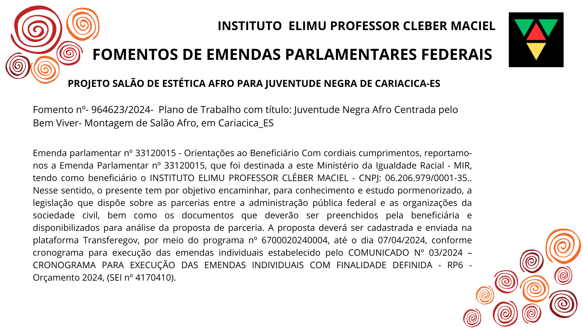 INSTITUTO ELIMU PROFESSOR CLEBER MACIEL (19)